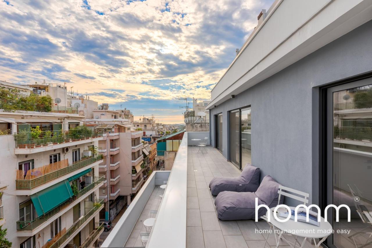 Homm Trikoupi Residence Athen Exterior foto