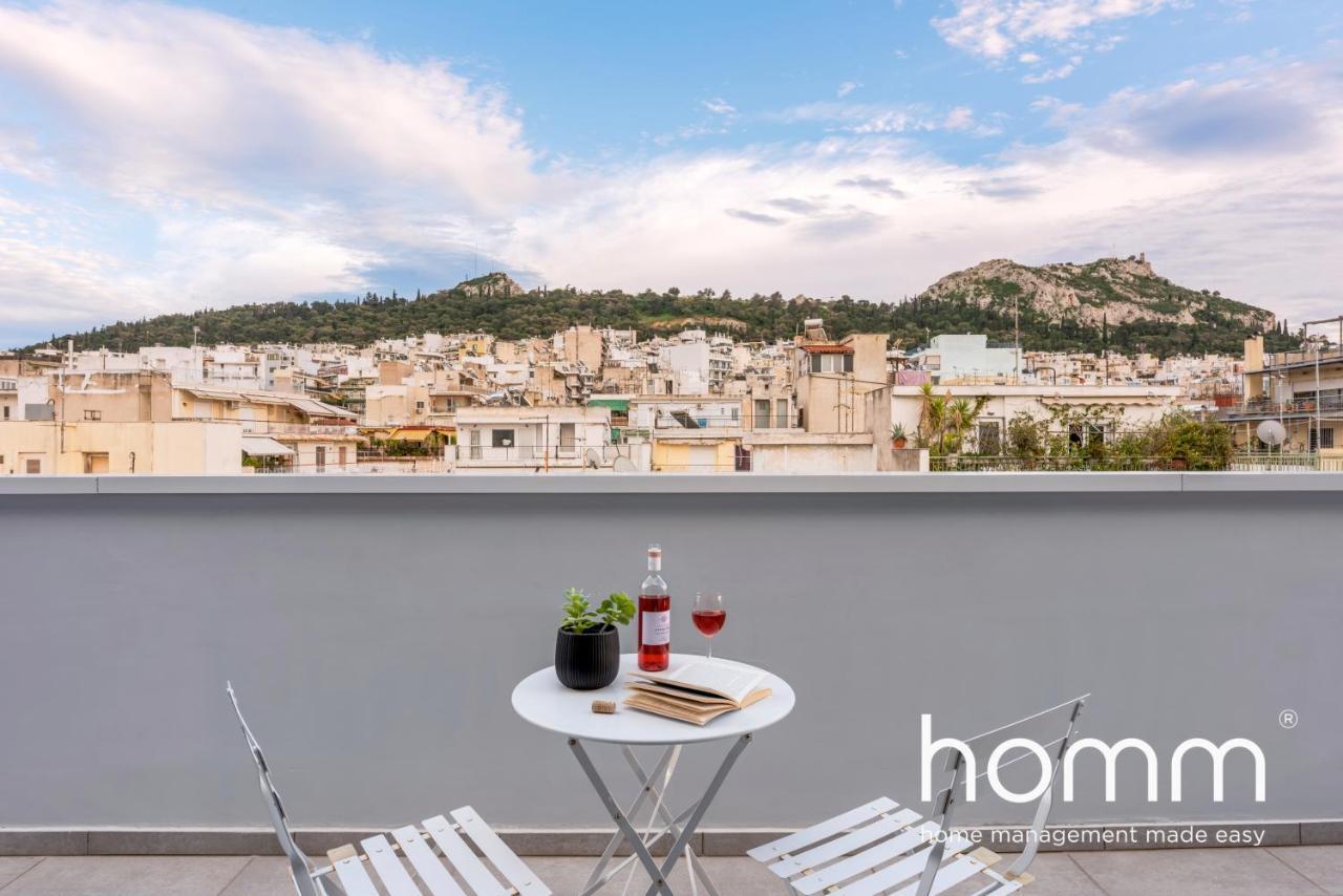 Homm Trikoupi Residence Athen Exterior foto