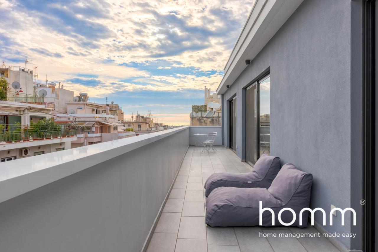 Homm Trikoupi Residence Athen Exterior foto