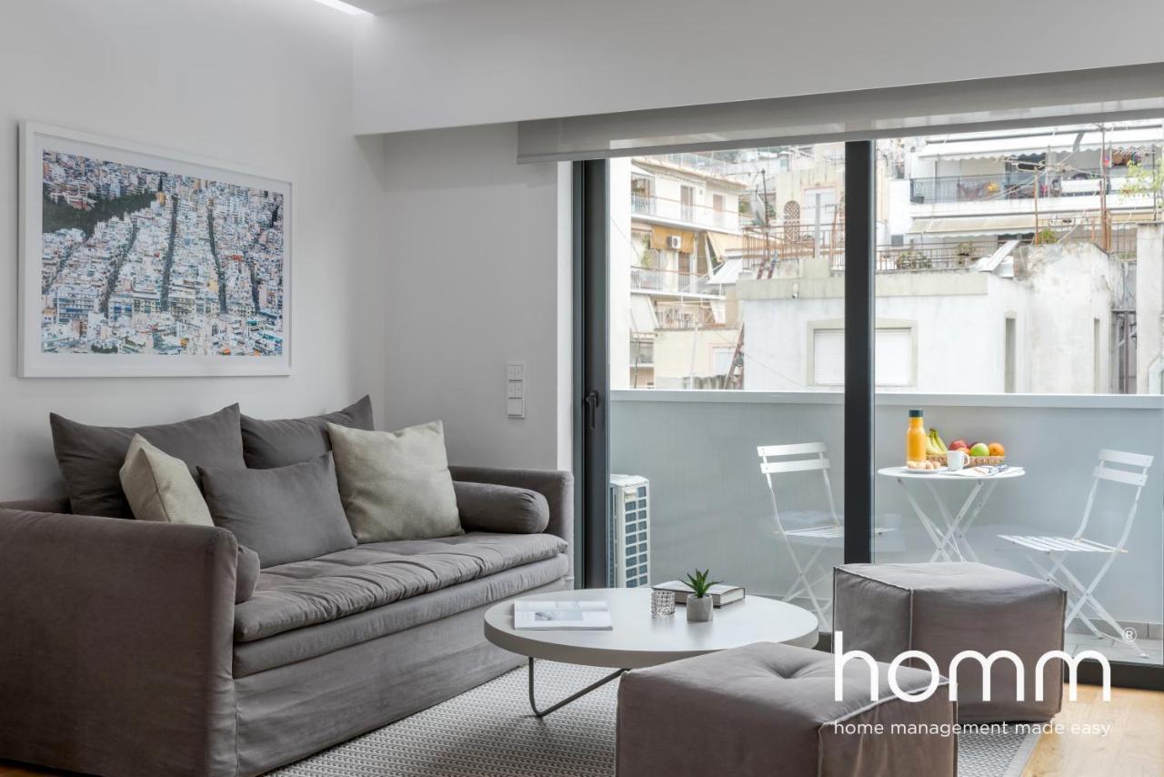 Homm Trikoupi Residence Athen Exterior foto