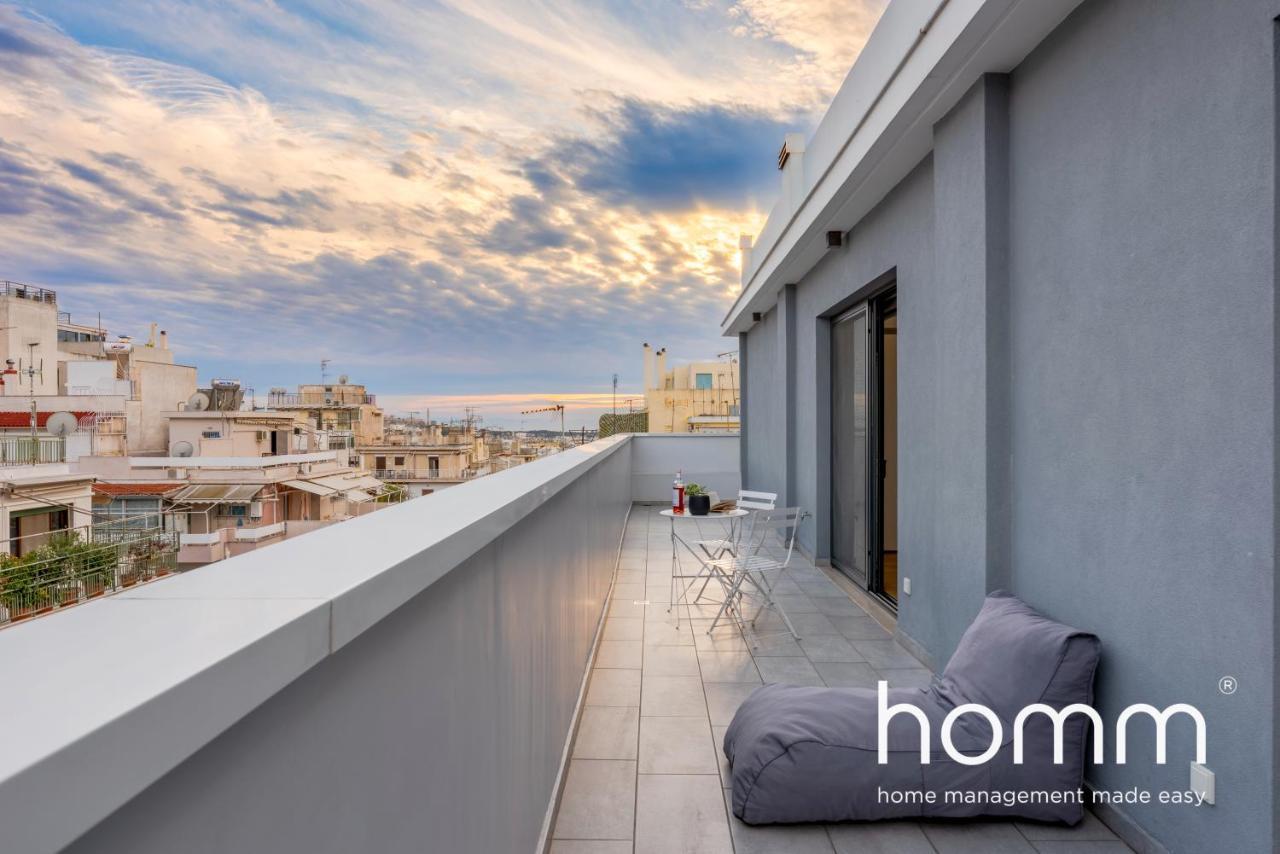 Homm Trikoupi Residence Athen Exterior foto