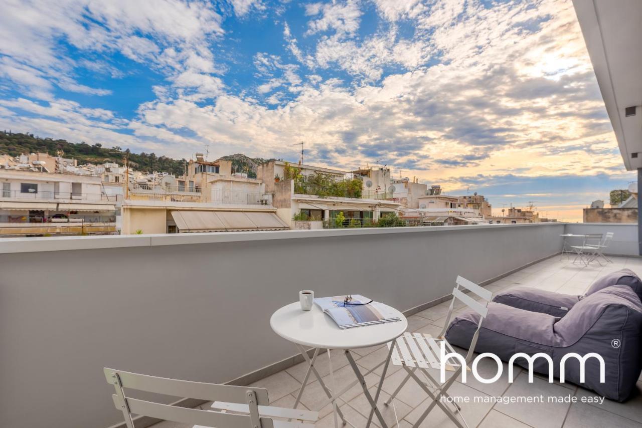 Homm Trikoupi Residence Athen Exterior foto
