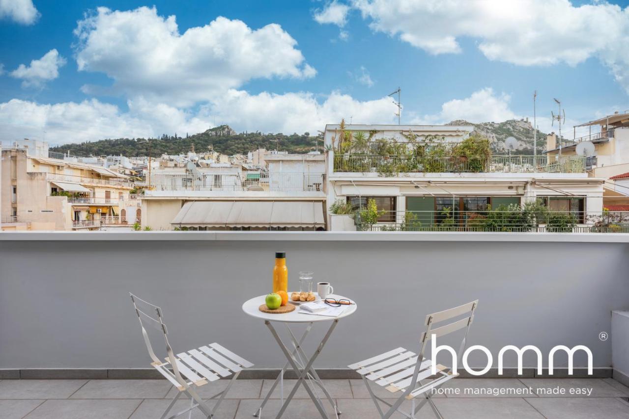 Homm Trikoupi Residence Athen Exterior foto