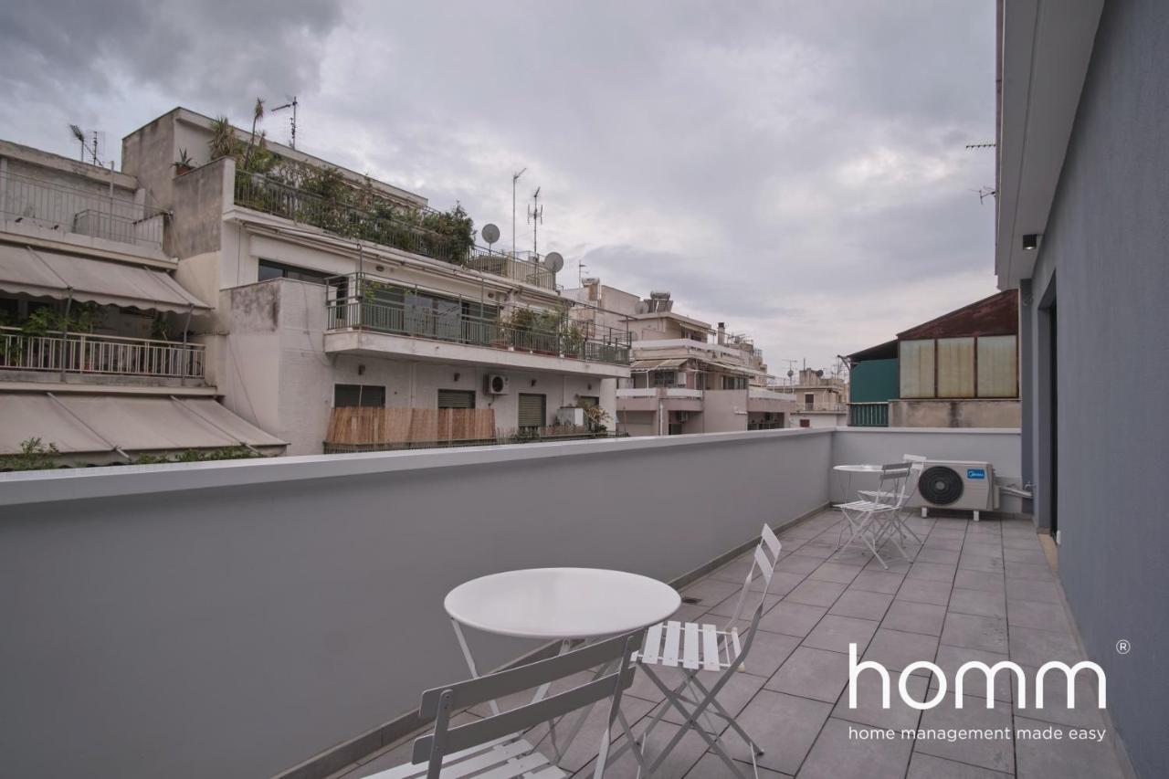 Homm Trikoupi Residence Athen Exterior foto